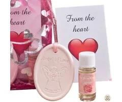 Geursteentje Angel of Love met Rozenolie