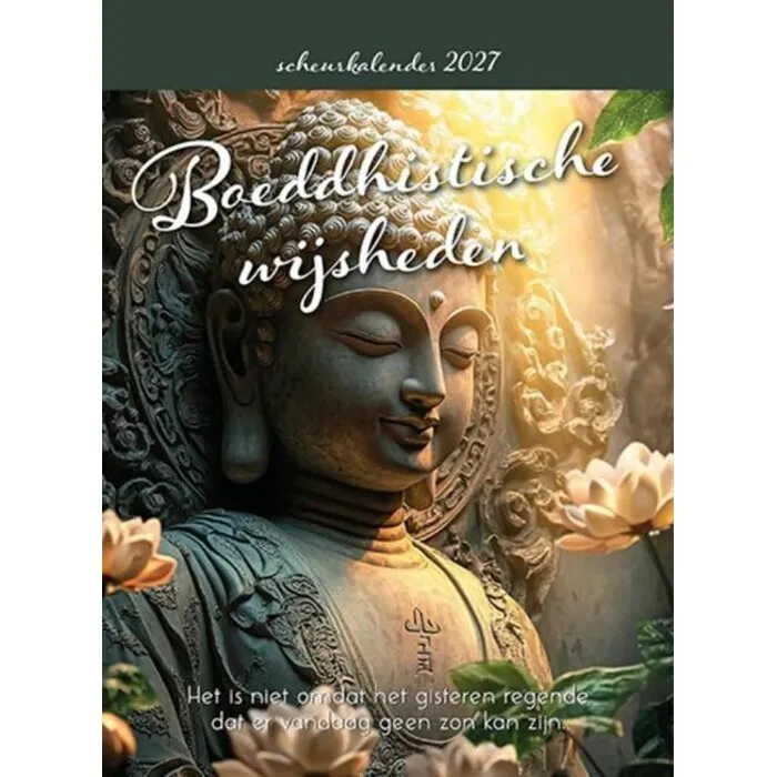 Scheurkalender 2027 Boeddhistische wijsheden