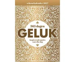 Scheurkalender 2027 365 dagen geluk