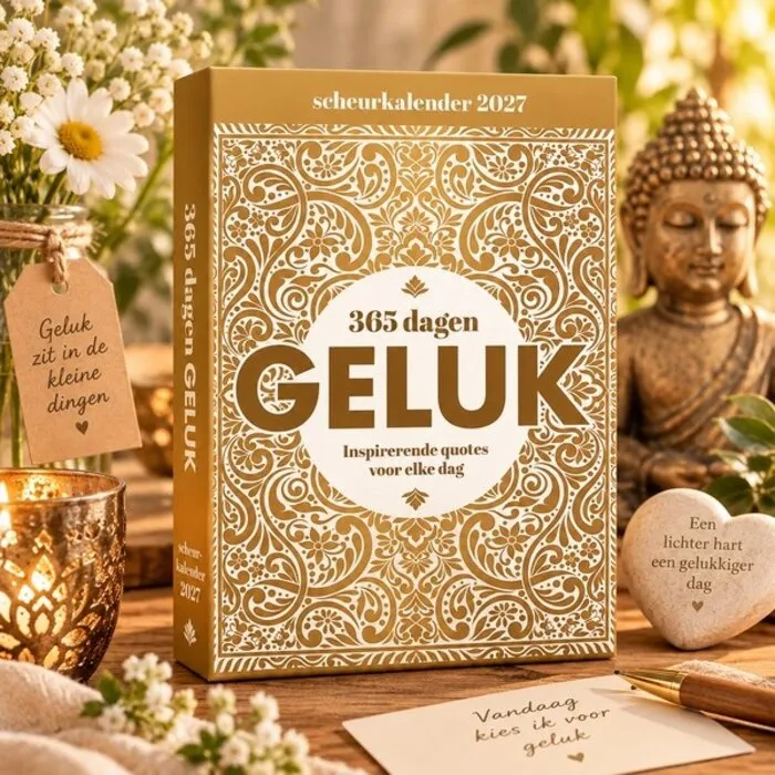 Scheurkalender 2027 365 dagen geluk