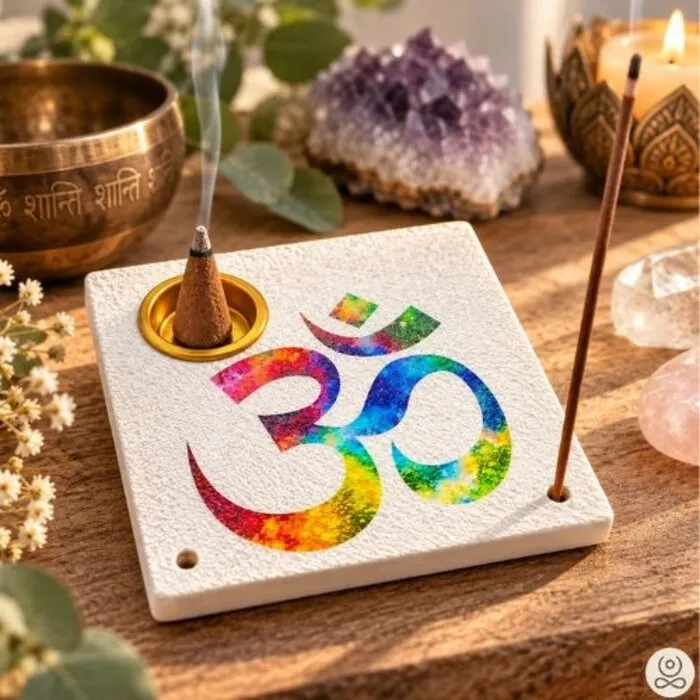 Ohm wierookhouder vierkant