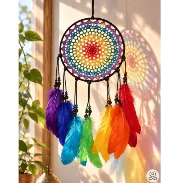 Dromenvanger 7 Chakra Mandala 20 cm