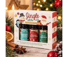 Set van 3 Kerst Geuroliën