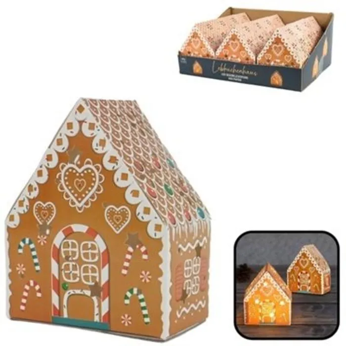 Koekhuis LED op batterij 15 cm