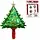 Folieballon kerst 58 cm set van 4
