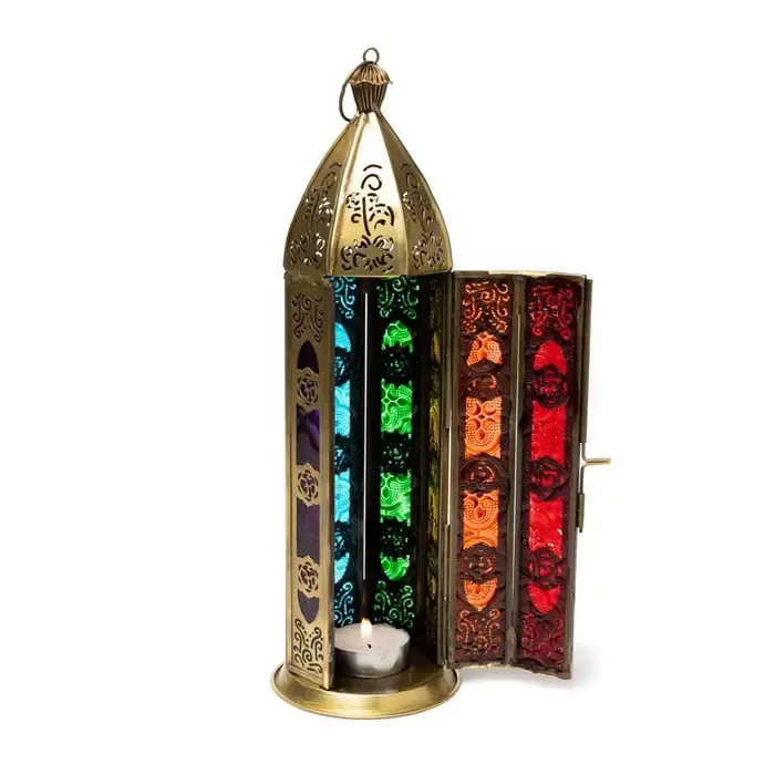 Sfeerlicht oosters goudkleurig 7 Chakra's