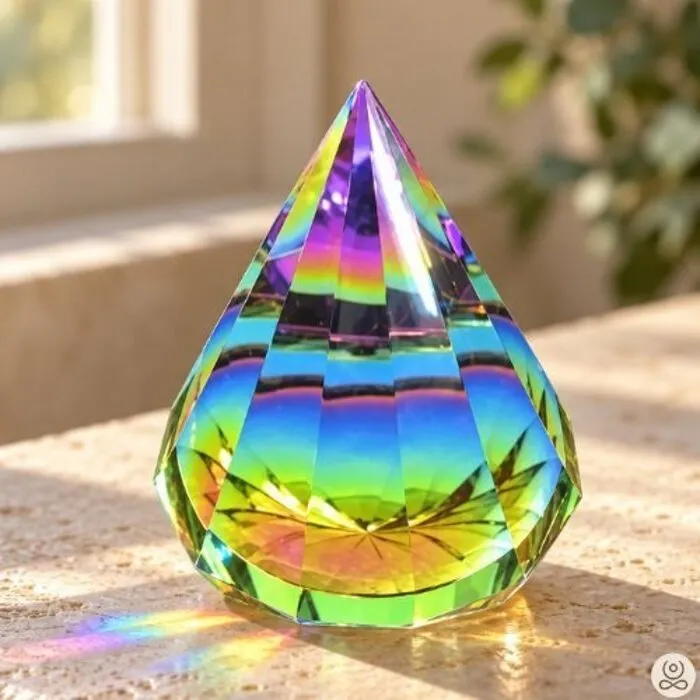 Kristallen Prisma 6 cm