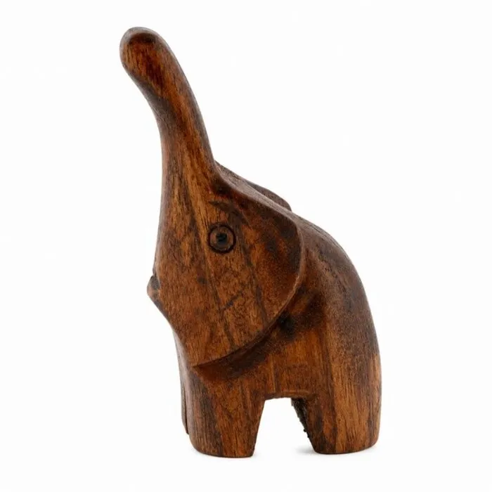 Geluks olifant hout