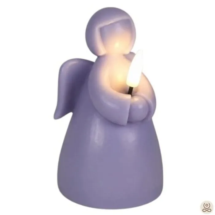 LED-kaars Engel Lila