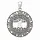 Celtic Tree hanger zilver