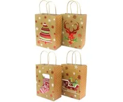 Cadeautasje Christmas 12 stuks