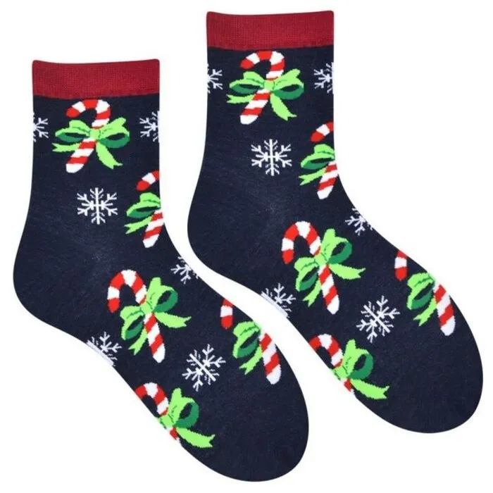 Sokken kerst zuurstok