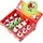 Kerst figuurkaarsje assorti 12 stuks