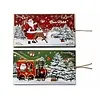 Schuifbare Kerstkaart met Envelop – 19,5 cm