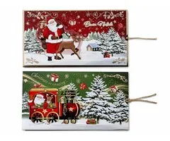 Schuifbare Kerstkaart met Envelop – 19,5 cm