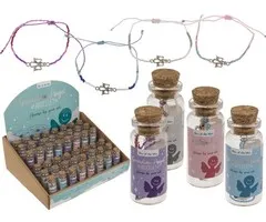 Beschermengel Armband in Glazen Flesje