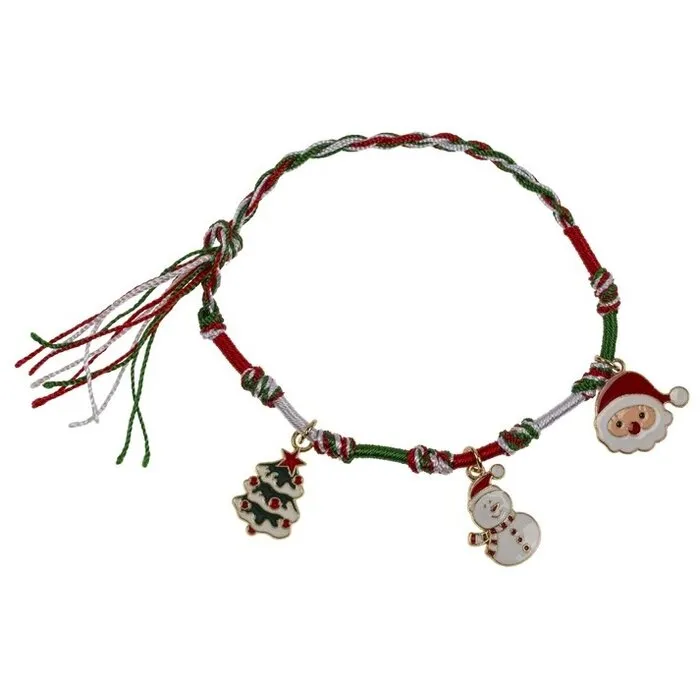 Kerst Armbandje met Bedeltjes – X-Mas Assorti.