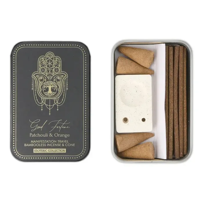 Good Fortune Wierookset – Patchouli & Sinaasappel | Esoteric Collection