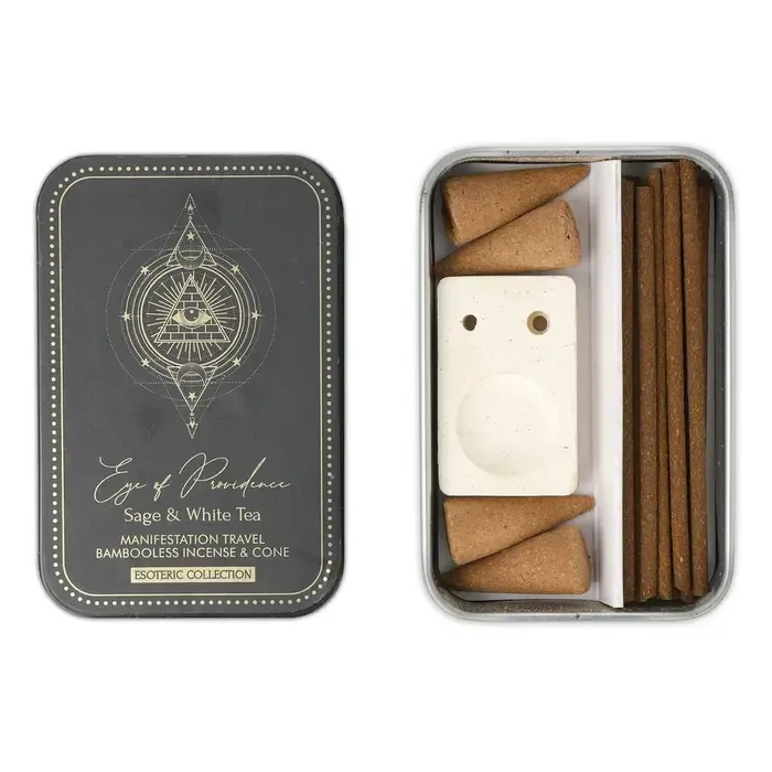 Eye of Providence Wierookset – Salie & Witte Thee | Esoteric Collection