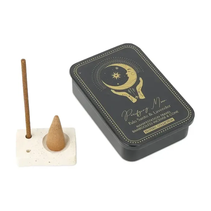 Purifying Moon Wierookset – Palo Santo & Lavendel | Esoteric Collection.