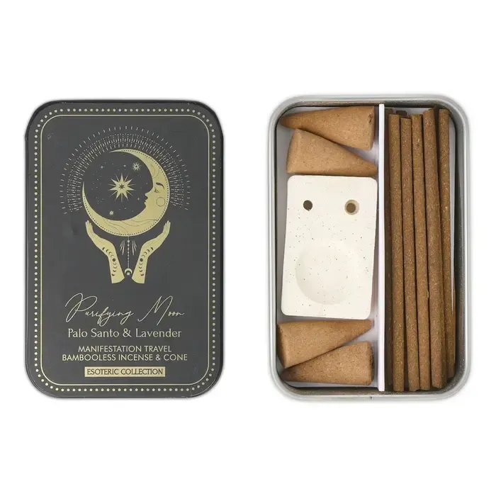 Purifying Moon Wierookset – Palo Santo & Lavendel | Esoteric Collection.