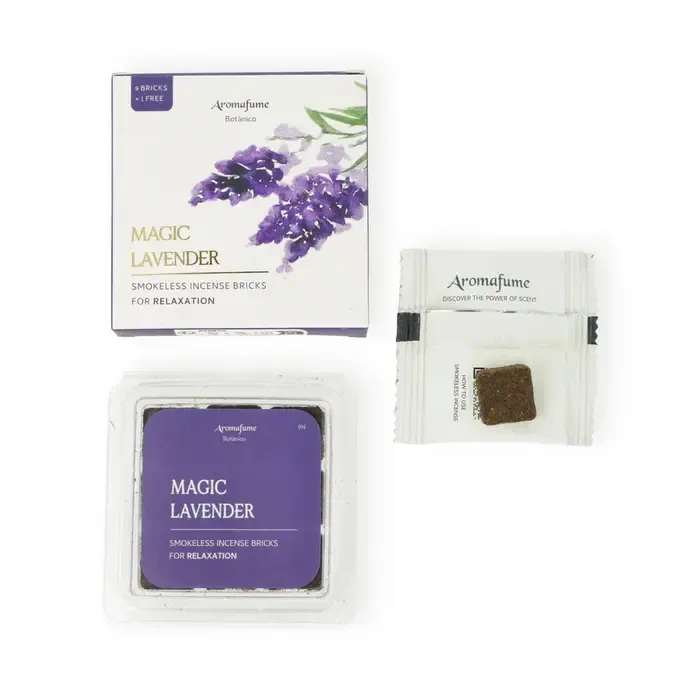Aromafume Botanica Magic Lavender – Rookvrije Wierookblokjes.