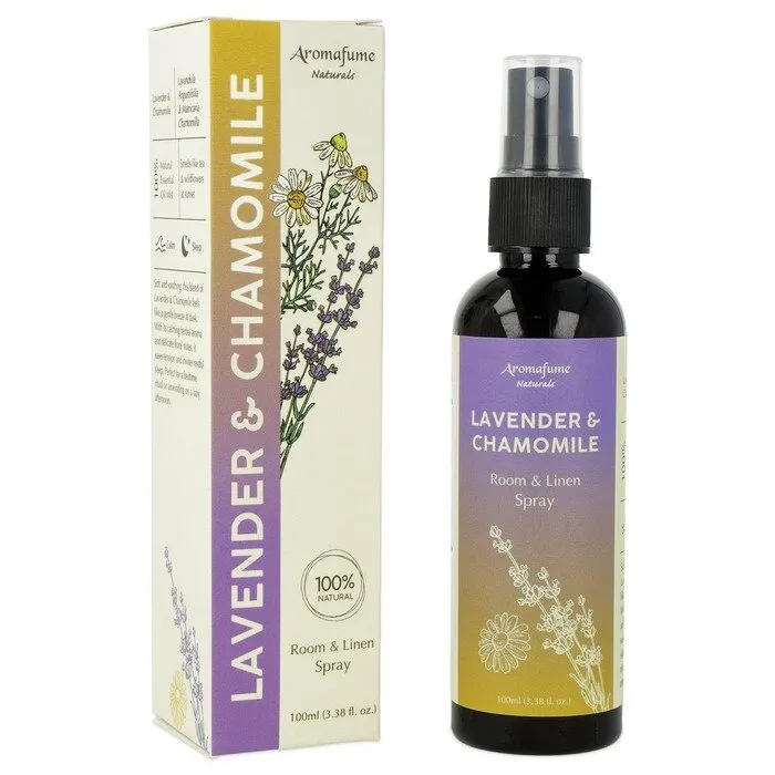 Aromafume Lavendel & Kamille Kamer- en Textielspray – 100 ml.
