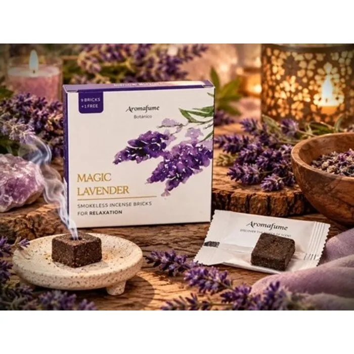 Aromafume Botanica Magic Lavender – Rookvrije Wierookblokjes.