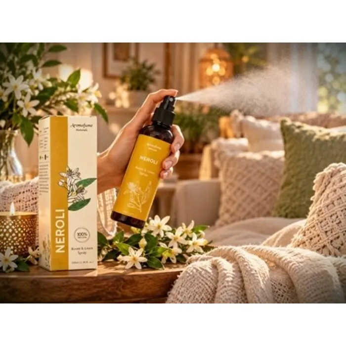 Aromafume Neroli Kamer- en Textielspray – 100 ml.
