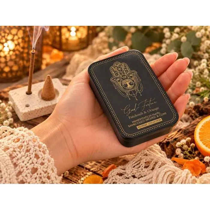 Good Fortune Wierookset – Patchouli & Sinaasappel | Esoteric Collection