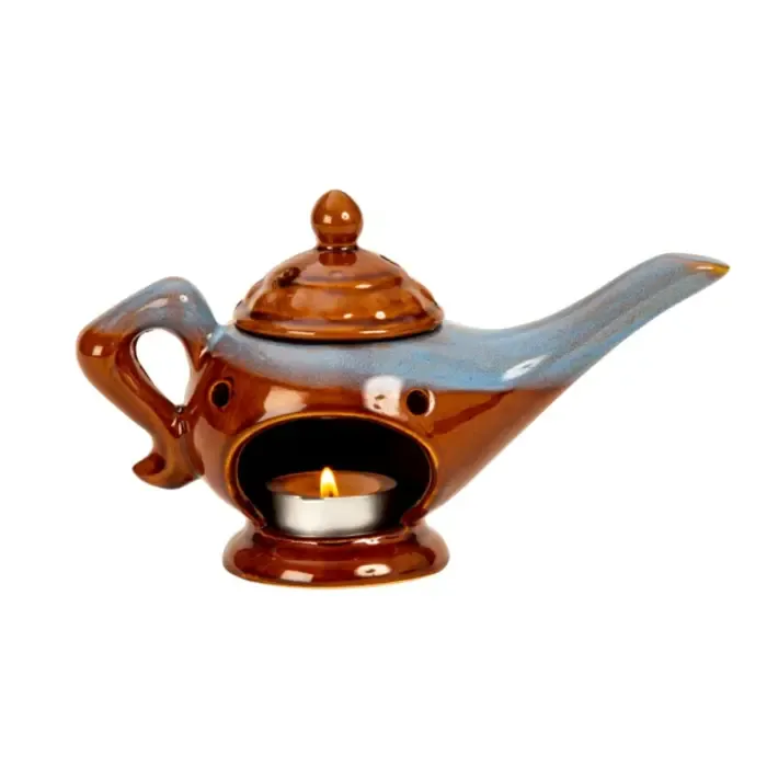 Aladdin Wonderlamp Olieverdamper – Porselein 18 cm