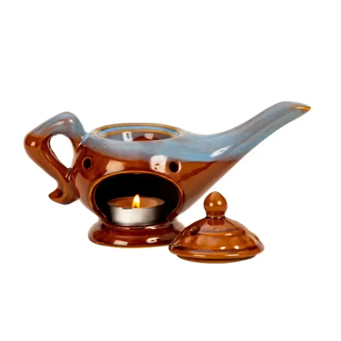 Aladdin Wonderlamp Olieverdamper – Porselein 18 cm