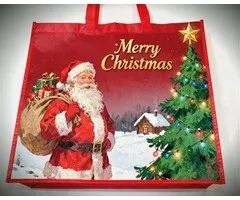 Kerstshopper XXL Met kerstman