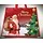 Kerstshopper XXL met Kerstman – 45 × 45 × 20 cm