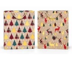 Kerst Cadeautassen Scandinavische Stijl – 2 Stuks