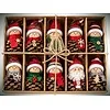 Kerstpoppetjes van Dennenappels – Set van 10 Stuks