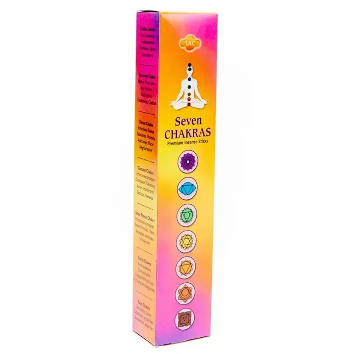 7 Chakra Wierook Geschenkset – 7 Verschillende Geuren