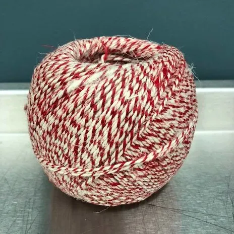Van Beekum Specerijen Worst Touw Rood/Wit Van Beekum Specerijen Worst Touw Rood/Wit