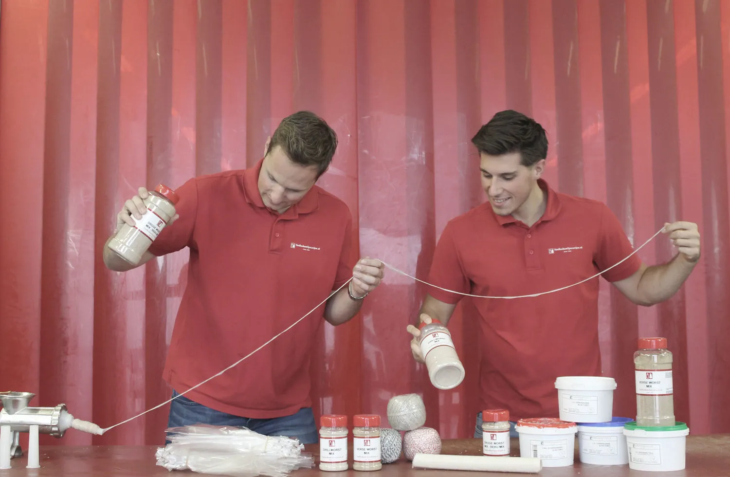 Zelf worst maken met Van Beekum Specerijen Zelf worst maken met Van Beekum Specerijen