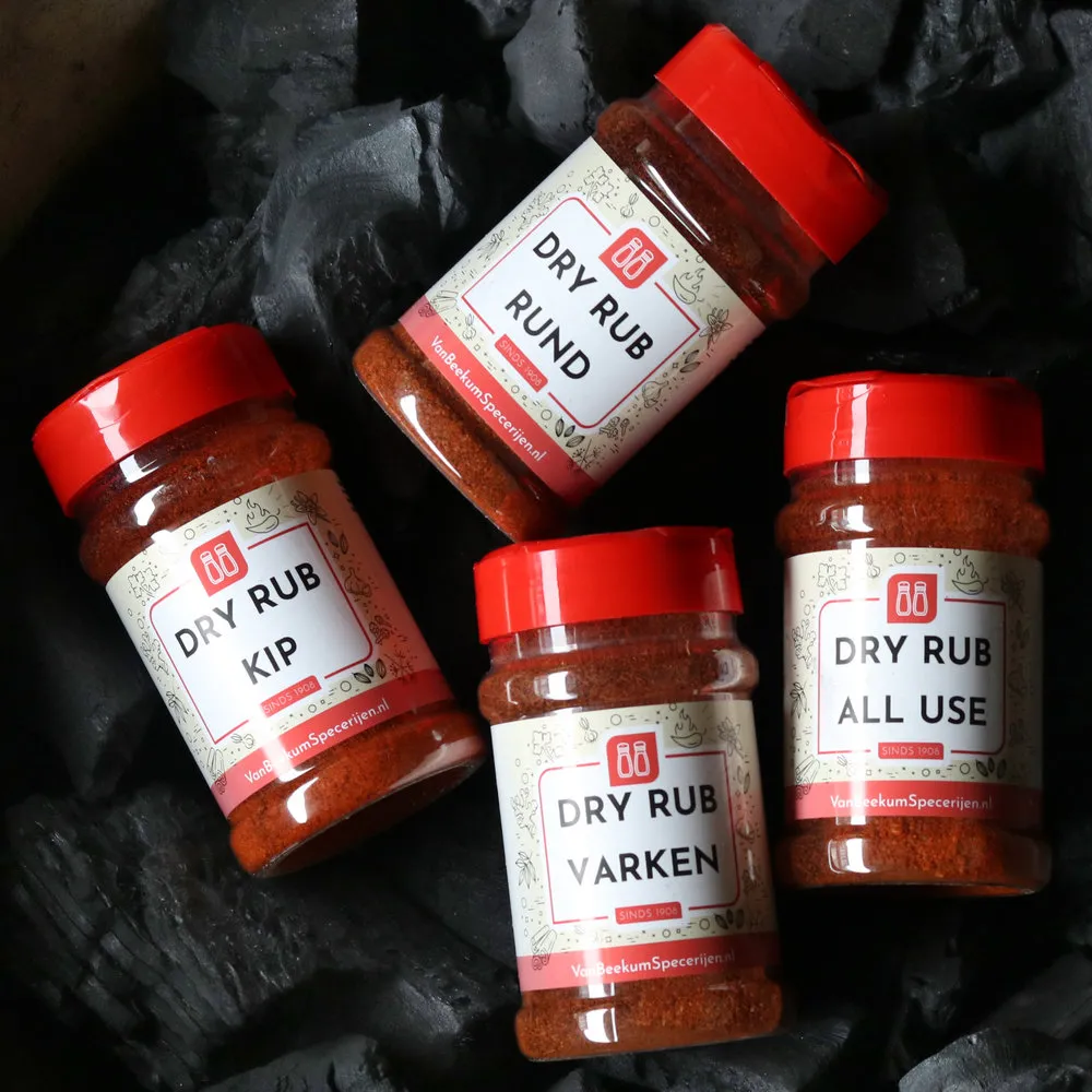 Van Beekum Specerijen Dry Rub Paket