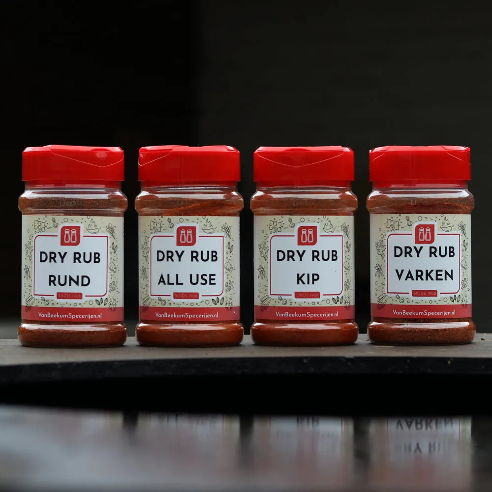Van Beekum Specerijen Dry Rub Pakket