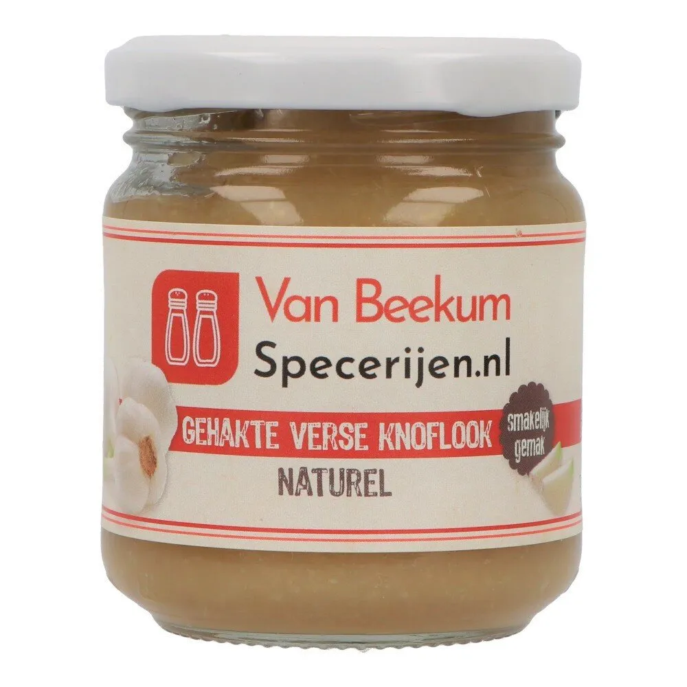 Van Beekum Specerijen Gehakte Verse Knoflook Van Beekum Specerijen Gehakte Verse Knoflook