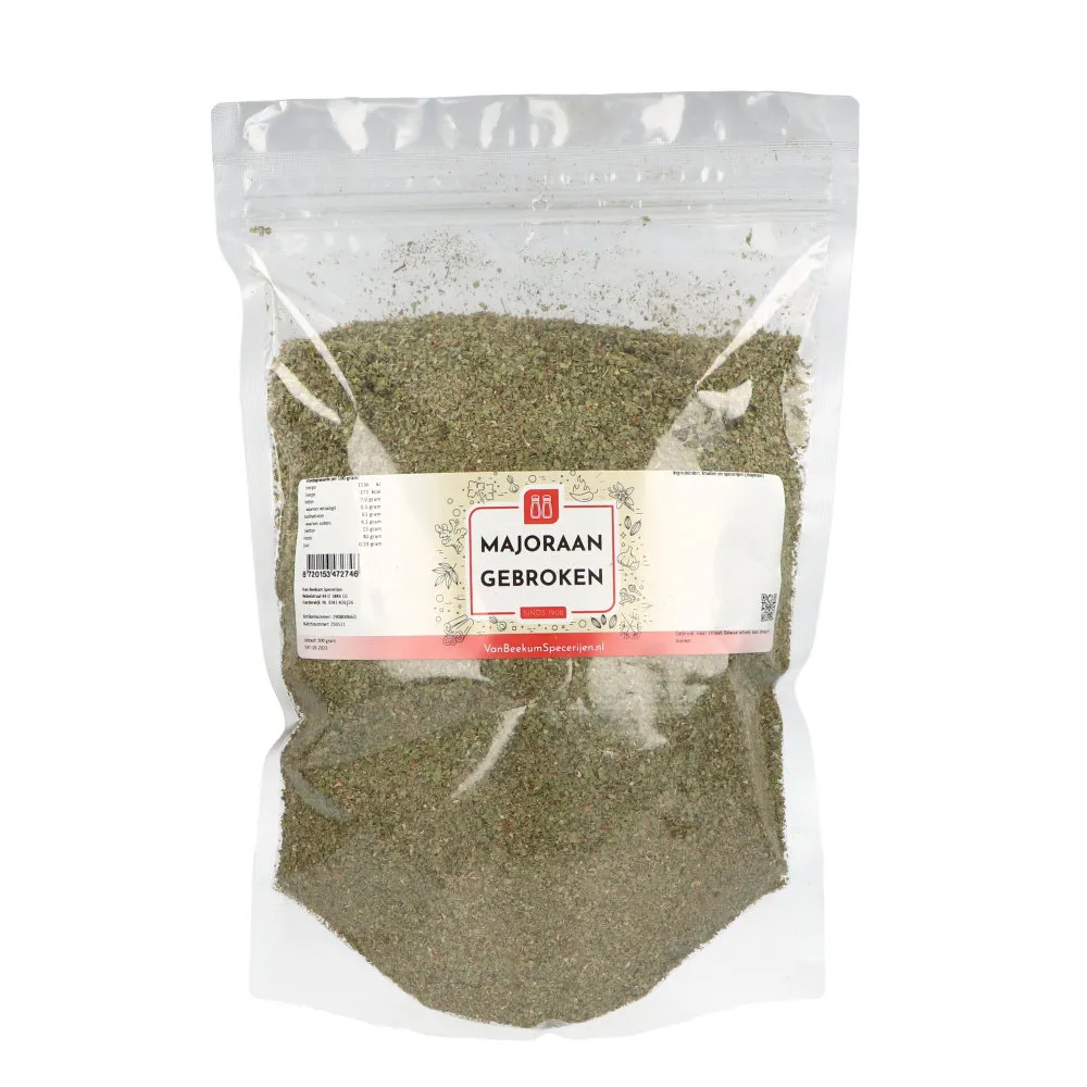 Van Beekum Specerijen Majorana / Majoran gebrochen