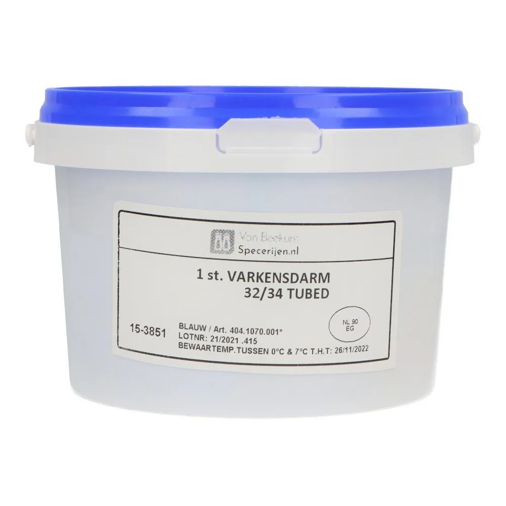 Van Beekum Specerijen Varkensdarmen 32/34 (15+ Meter)