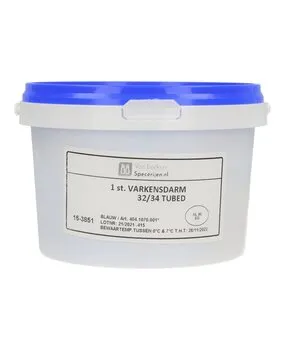 Van Beekum Specerijen Varkensdarmen 32/34 (15+ Meter) Van Beekum Specerijen Varkensdarmen 32/34 (15+ Meter)