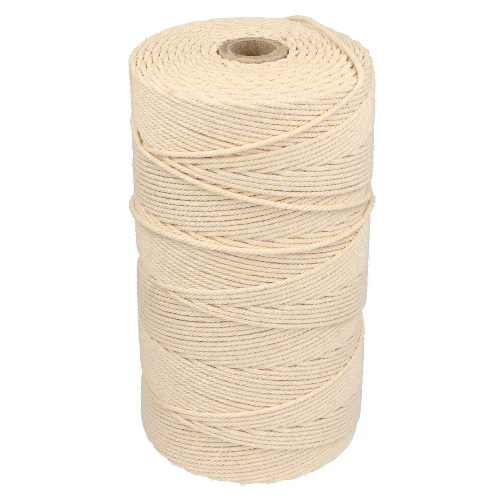 Van Beekum Specerijen Baumwollkordel, weiß, 32-fädig