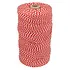 Katoenkoord Rood/Wit 32 draads
