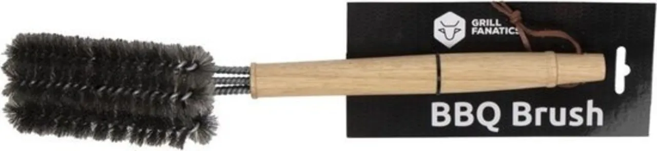 Grill Fanatics Grill Fanatics – BBQ-Bürste mit drei Köpfen