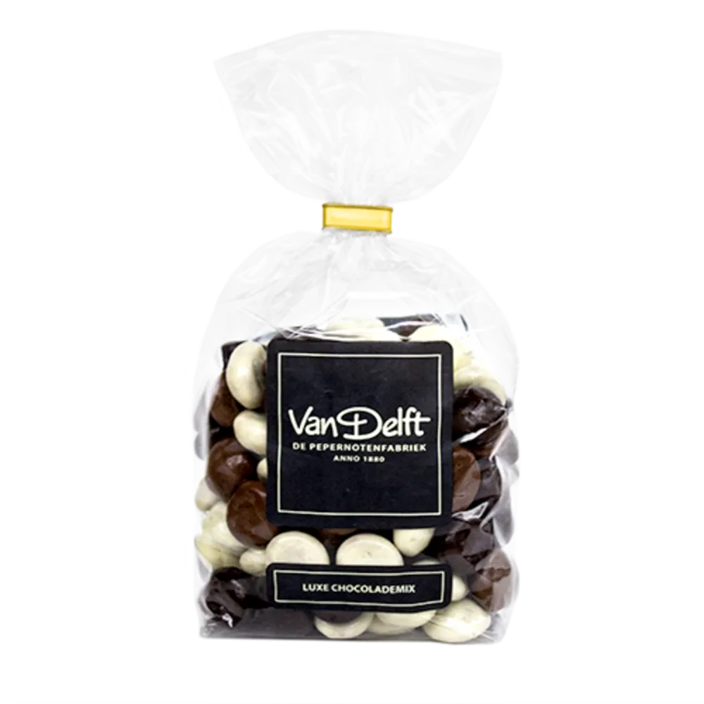 Van Delft Van Delft - Luxe Chocolade Mix Kruidnoten Van Delft Van Delft - Luxe Chocolade Mix Kruidnoten