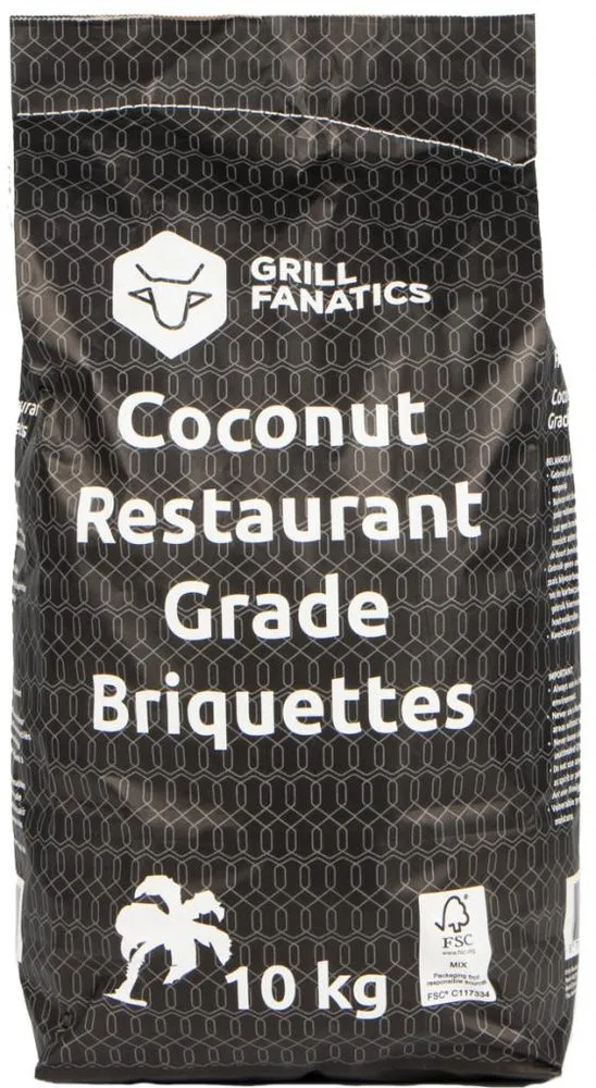 Grill Fanatics Grill Fanatics - Kokosbriketten Grill Fanatics Grill Fanatics - Kokosbriketten
